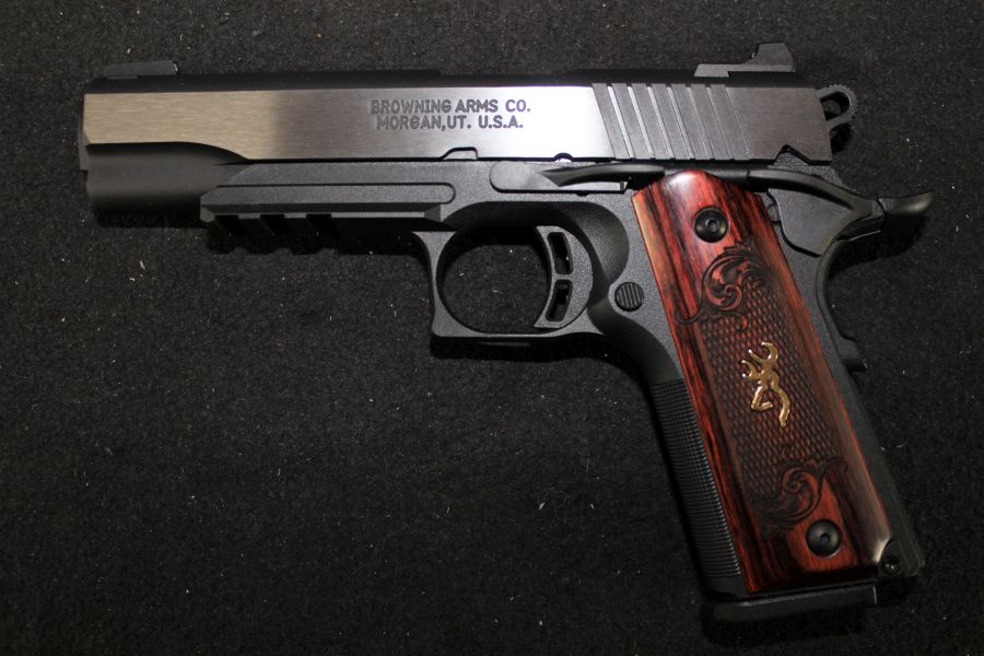 Browning 1911-380 Medallion Pro With Rail 380ACP 4.25” NEW 051971492-img-2