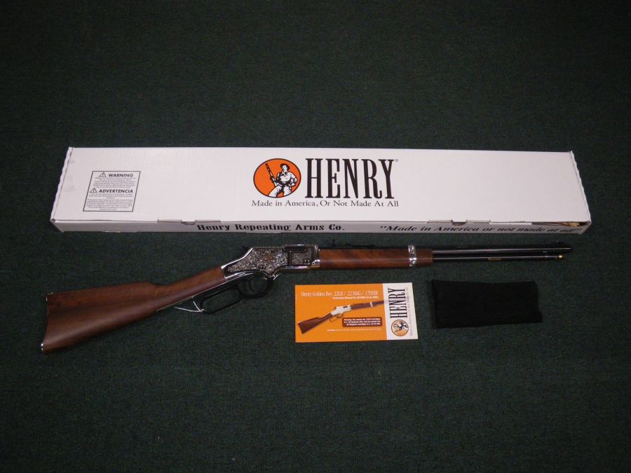 Henry American Beauty 22lr 20" Lever Action NIB-img-0