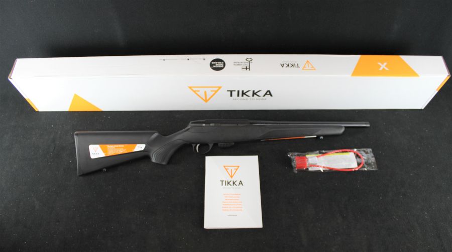 Tikka T1x MTR LH 17 HMR 16” Black Synthetic NEW JRT1X409SB-img-0